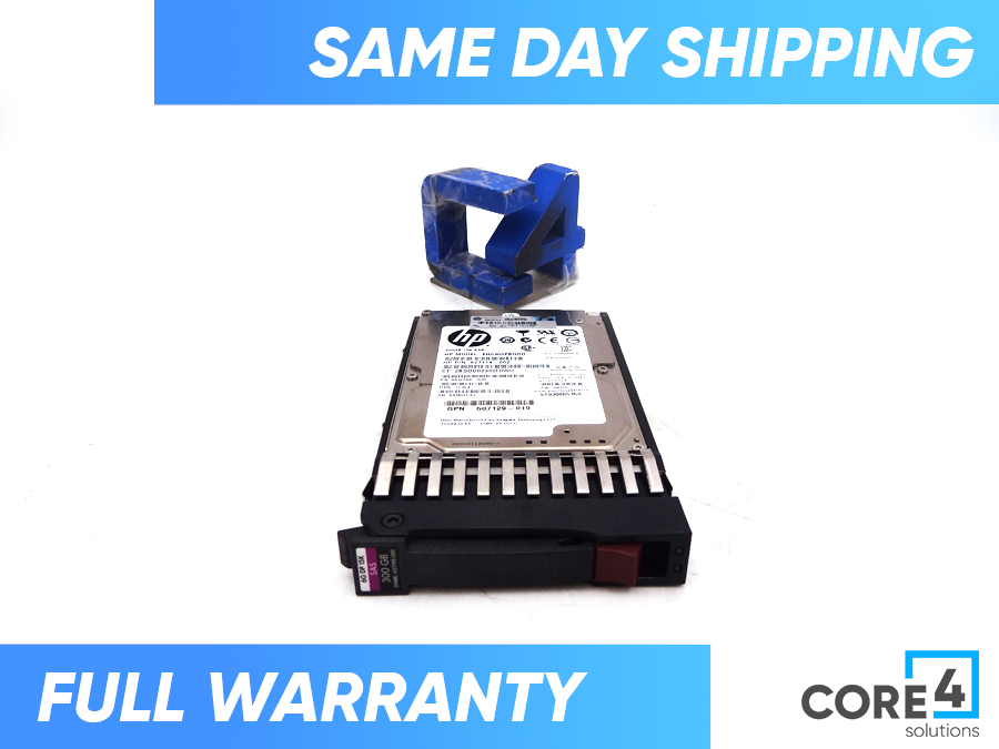 HP 627117-B21 HP 300GB 6G SAS 15K 2.5IN DP ENT - 627195-001