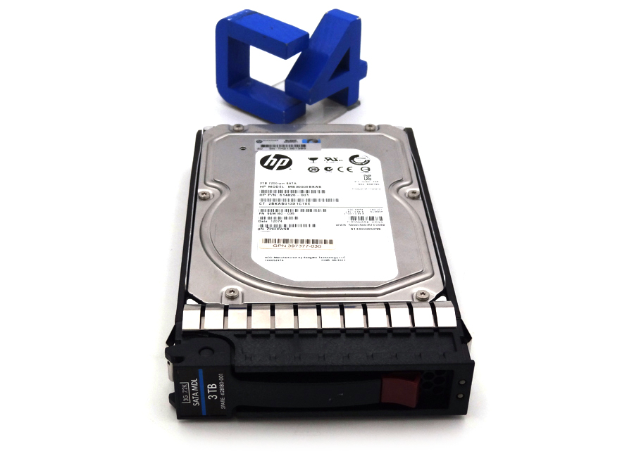 HP 628180-001 3TB 7200RPM 3.5INCH SATA-II HD *New Sealed* - 628059-B21, 657736-001, 715437-001