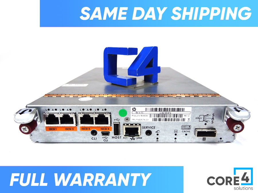 HP 629074-001 P2000 G3 ISCSI MSA CONTROLLER - 629074-002, BK829A, BK829B