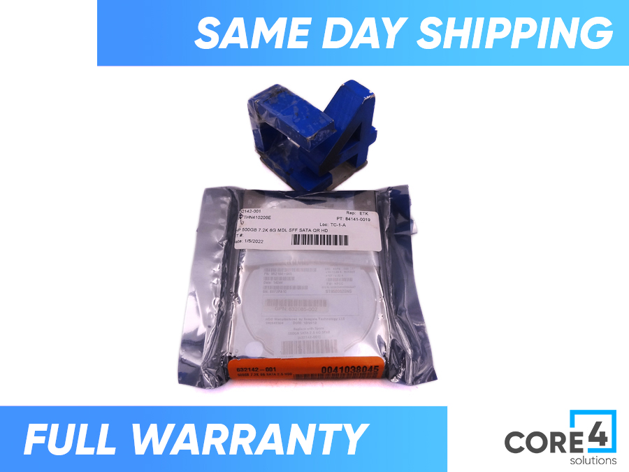 HP 632078-B21 500GB 7200RPM 6G SATA SFF 2.5 RENEW - 632142-001, 614829-002