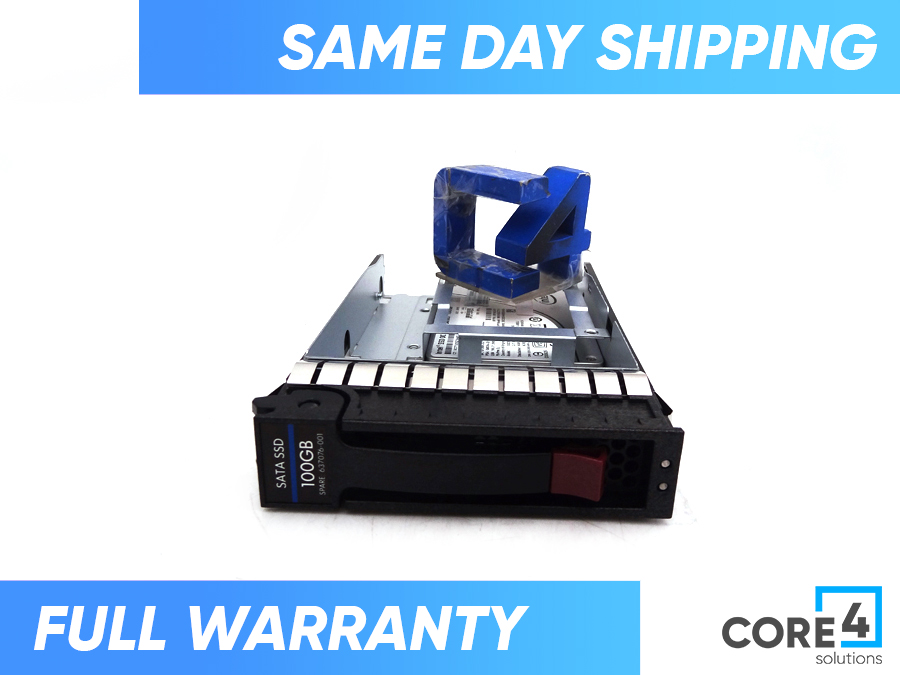 HP 637076-001 SSD 100GB 3.5 3G SATA SFF TO LFF - 636607-B21, 653115-001