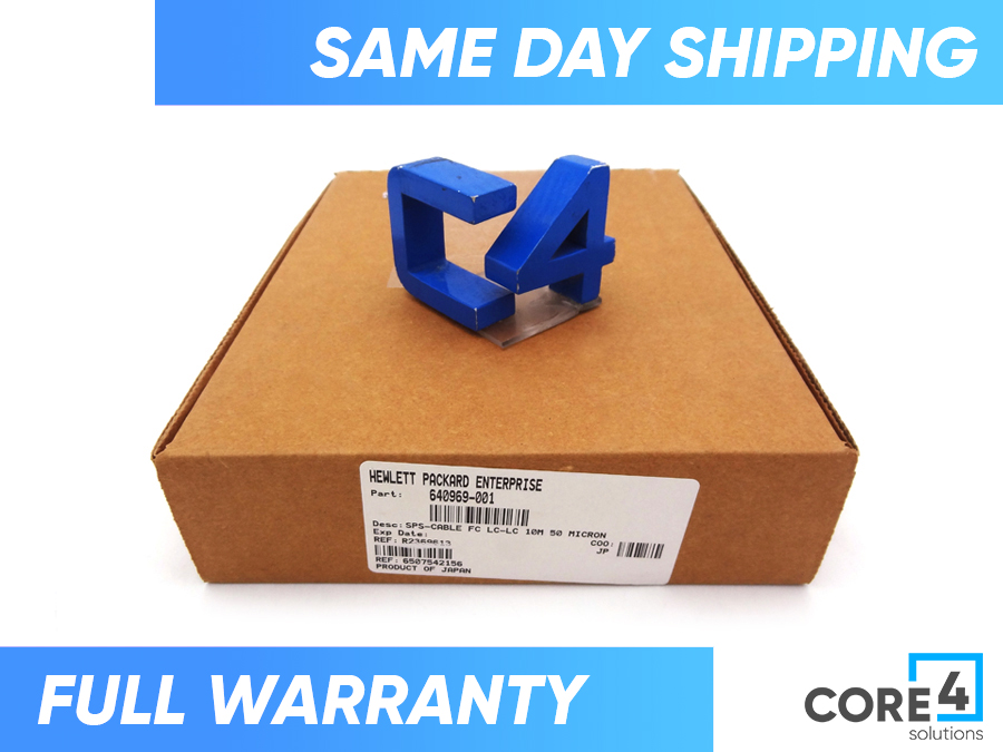 HP 640969-001 FC LC-LC CABLE 10M *New Sealed*