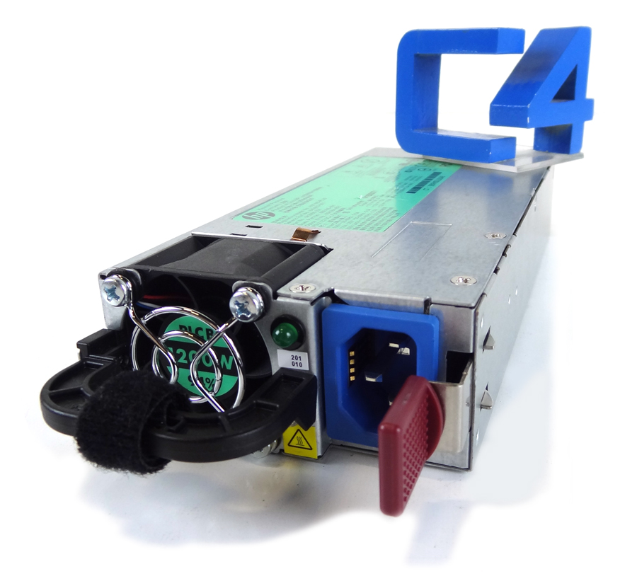 HP 643933-001 1200 WATT COMMON SLOT PLATINUM PLUS HOT PLUG POWER SUPPLY FOR PROLIANT ML350 DL380 DL360 SL230 SL250 G8