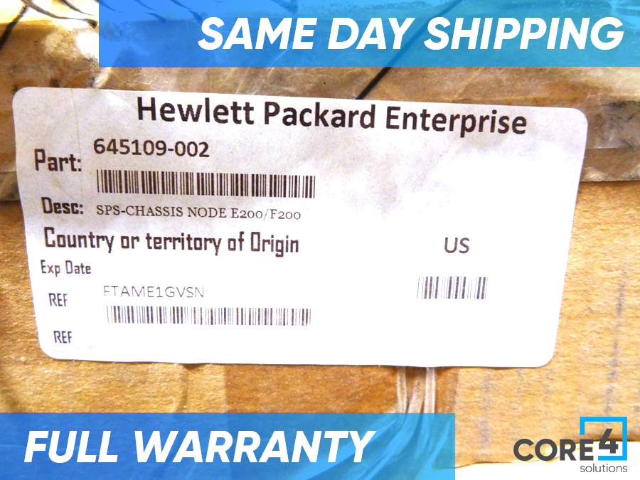 HP 645109-002 CHASSIS NODE E200/F200 *New Bulk* - 645109-001