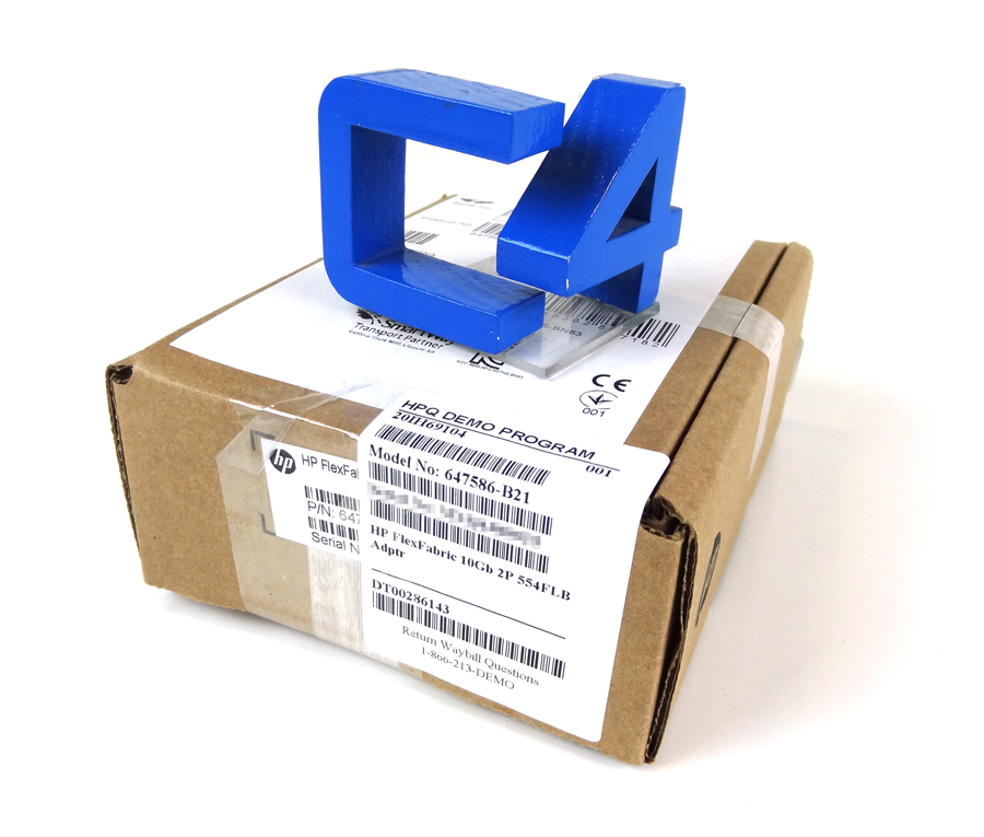 HP 647586-B21 FLEXFABRIC 10GB 2-PORT 554FLB NETWORK ADAPTER 649940-001