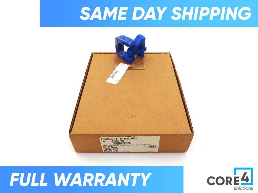 HP 649989-001 1.6M LC-LC CABLE OM3 BLUE 10G