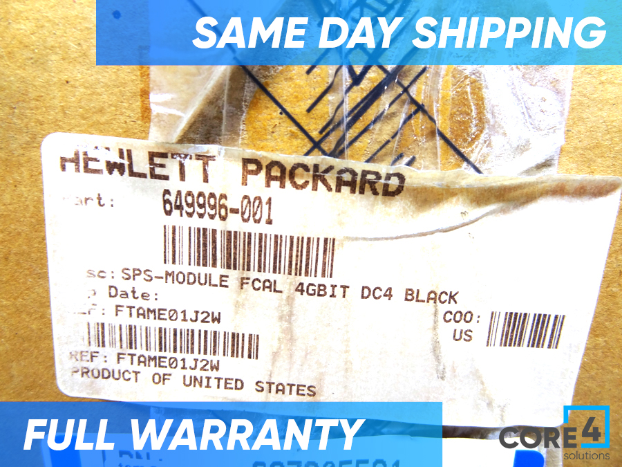 HP 649996-001 3PAR V400 MODULE FCAL 4GBIT DC4K *New Bulk* 