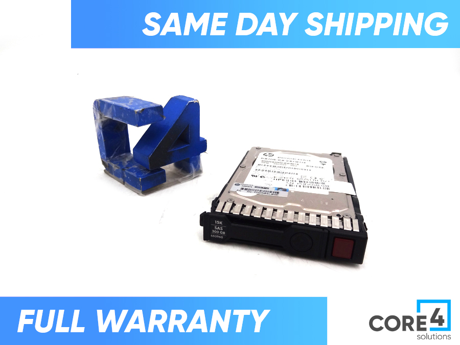 HP 652611-B21 300GB 6G SAS 15K RPM SFF HDD - 653960-001