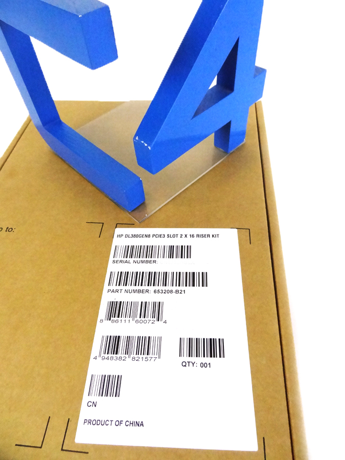 HP 653208-B21 DL380P GEN8 PCIE 2SLOT RISER KIT *New Factory Sealed* - 662525-001