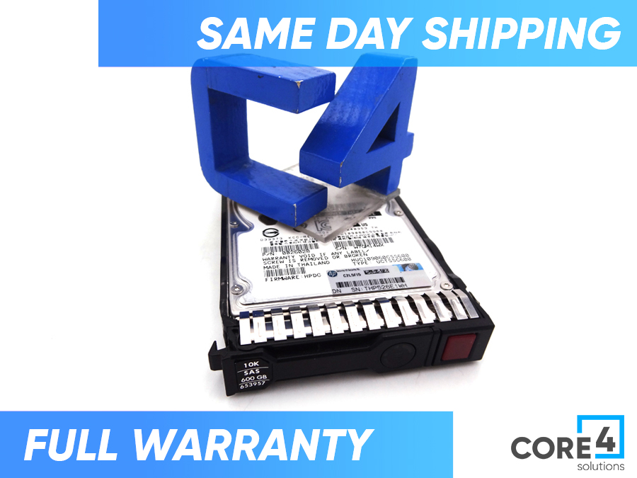 HP 653957-001 600 GB 2.5" SFF HDD - 652583-B21, 713964-001 