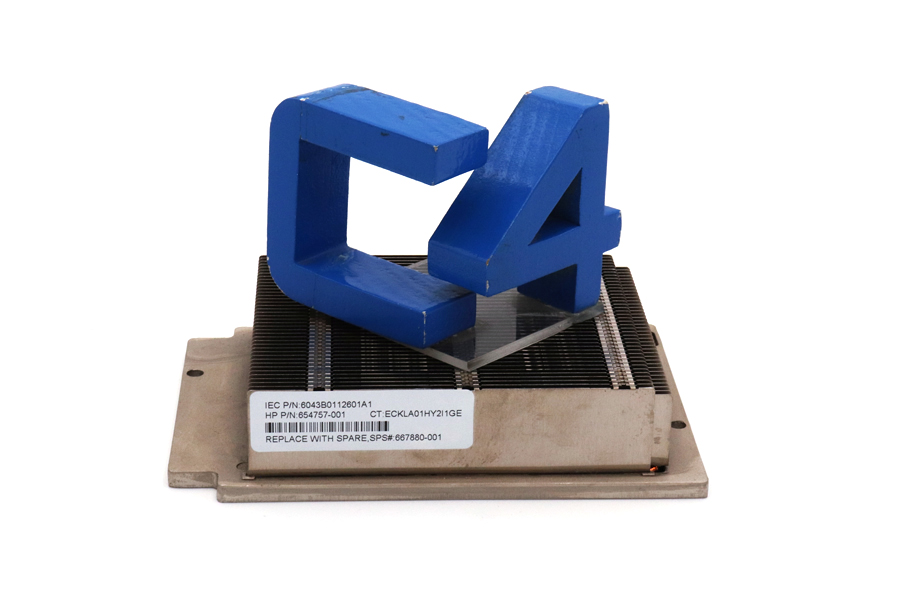 HP 654757-001 LOW END HEATSINK FOR PROLIANT DL360 G8/DL360P G8 - 667880-001