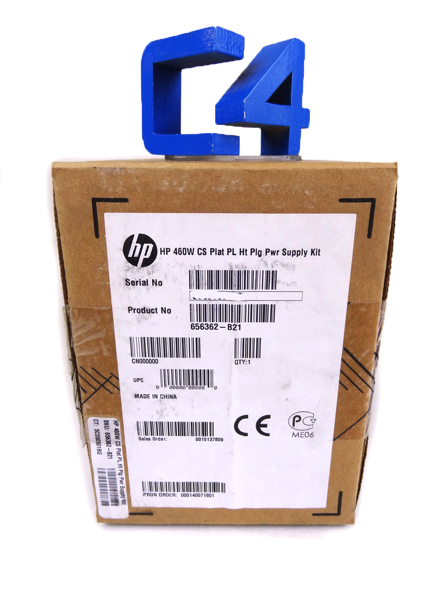 HP 656362-B21 460W COMMON SLOT HOT PLUG POWER SUPPLY - 660184-001, 643954-301