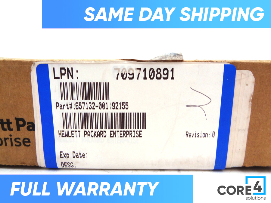 HP 657132-001 FLEX-10 10GB 2P 530FLB ADAPTER *New Bulk* - 656590-B21, 684211-B21, 656588-001