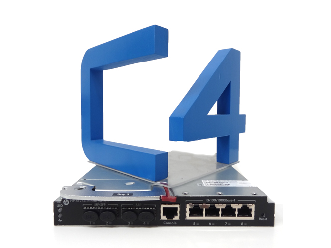 HP 658247-B21 6125G ETHERNET BLADE SWITCH - SWITCH - 8 PORTS - MANAGED - PLUG-IN MODULE