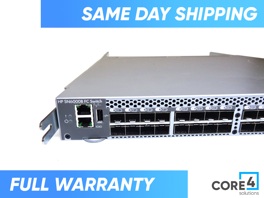 HP 658393-002 SN6000B 16GB 48-PORT POWER PACK *New* - QK754A, QK754B, 658393-001