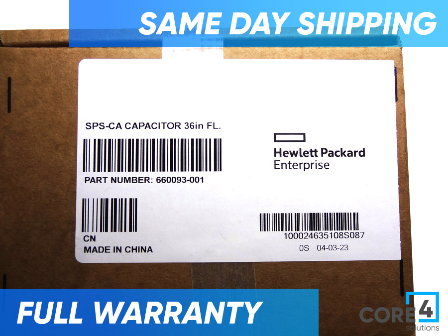 HP 654873-003 HPE BATTERY PACK WITH CABLE *New Bulk* - 660093-001