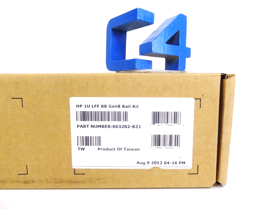 HP 663202-B21 1U LFF DL360P GEN8 BALL BEARING - 675041-001, 679369-001