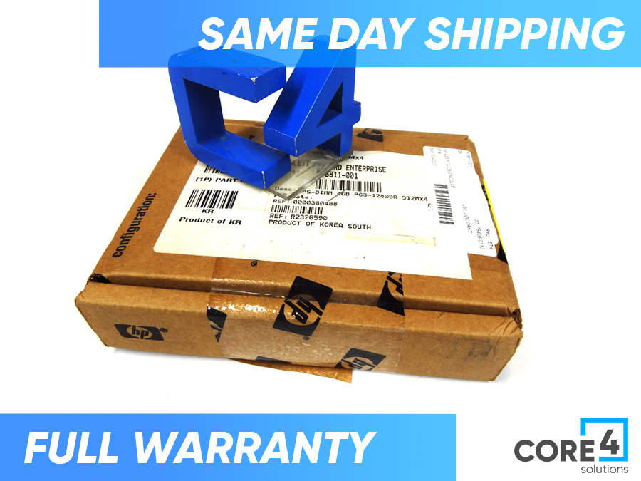 HP 676811-001 4GB PC3-12800 MODULE - 676331-B21, 676489-171