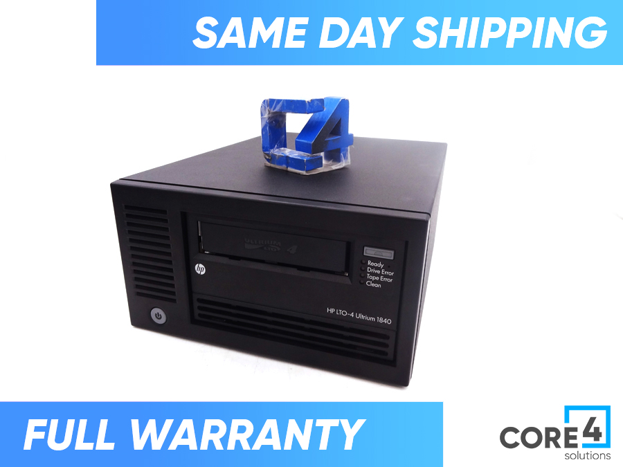 HP 693396-001 800/1600GB LTO-4 ULTRIUM 1840 SCSI EXTERNAL FH TAPE DRIVE
