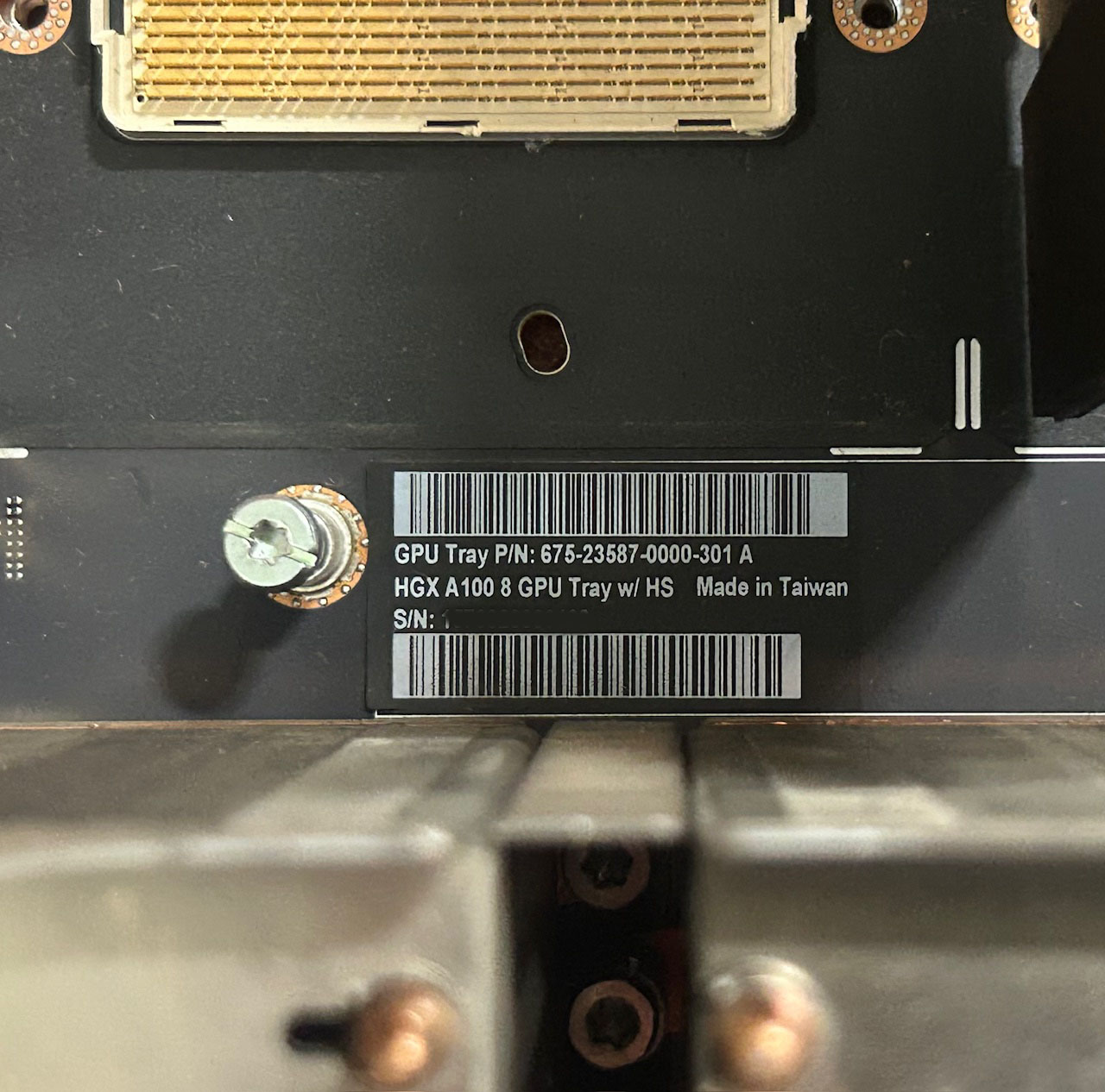 NVIDIA 699-24612-100-301 8x A100 SXM4 GPU BASEBOARD