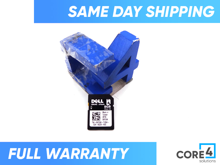 DELL 6F26K 8GB IDRAC VFLASH CARD CLASS 10