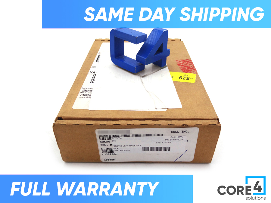 DELL 6WKWM DR4100 LEFT RACK EAR *New Bulk*
