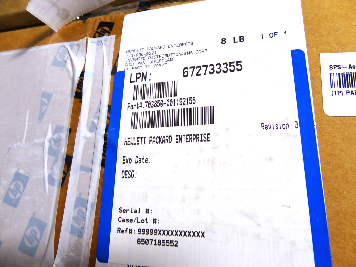 HP 703850-001 NHP HDDCGE PCA CABLE FOR DL160G8 - New Bulk