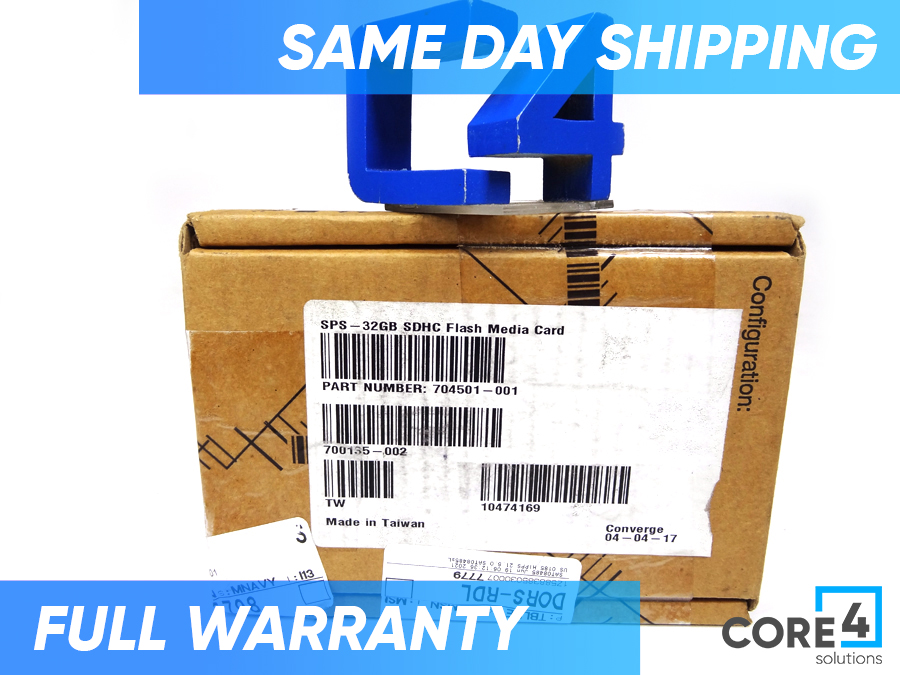 HP 704501-001 32GB SD MAINSTREAM FLASH MEDIA - 700136-B21, 700135-001