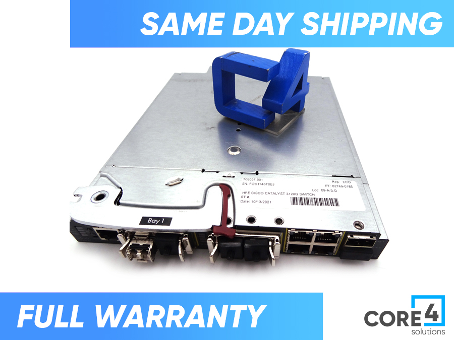 HP 708057-001 CISCO CATALYST 3120G SWITCH - 451438-B21, 451356-001