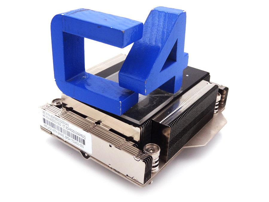 HP 712431-001 PROCESSOR 1 HEATSINK HIGH PERFORMANCE FOR PROLIANT BL460C GEN8