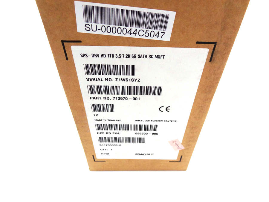 HP 713970-001 1TB SATA HARD DISK DRIVE *New Sealed*