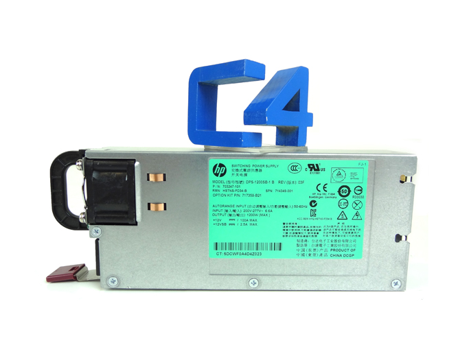 HP 714349-001 HP 1200 WATT CS 277VAC PLATINUM SUP