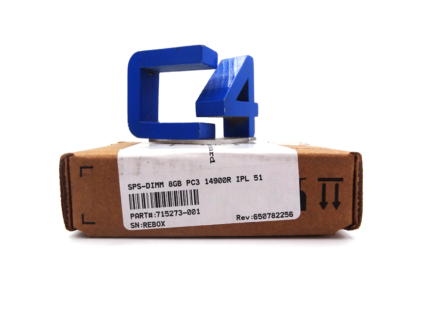 HP 715273-001 8GB PC3-14900R-13 1866MHZ *New Sealed* - 708639-B21, 712382-071