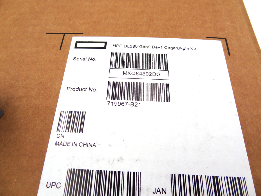 HP 719067-B21 DL380 GEN9 8SFF BAY1 CAGE *New Sealed*