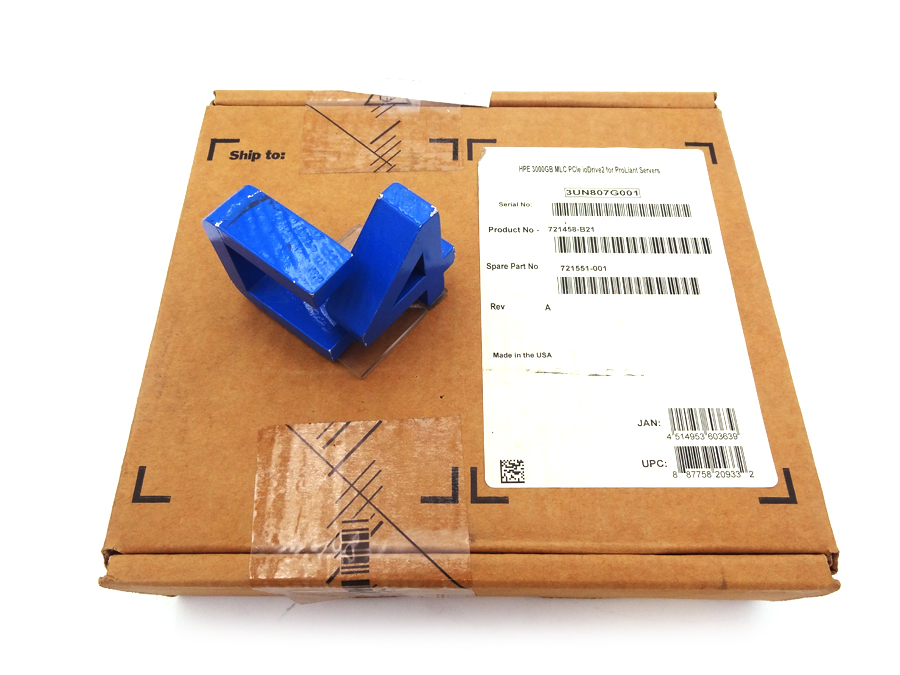 HP 721551-001 3TB G2 FH/HL PCIE IODRIVE2 ACCL *New Sealed* - 721458-B21
