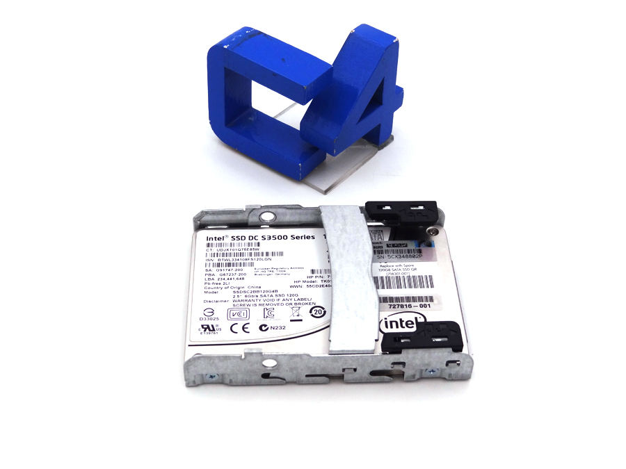 HP 727816-001 120GB 6G SSD HD *New Bulk* - 718174-B21, 718301-001 