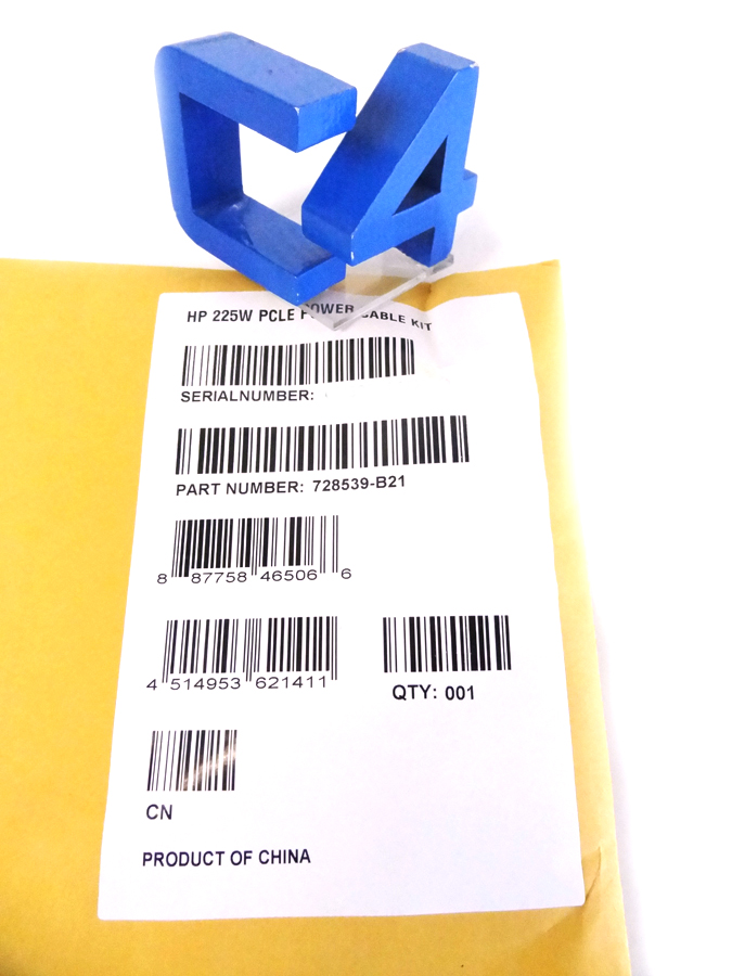 HP 728539-B21 GRAPHIC CARD POWER CABLE KIT - 687955-001