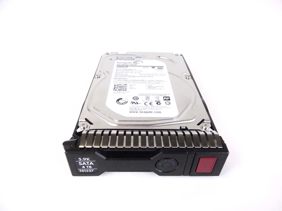 HP 741237-001 HP 4TB SATA 3.5 5.9K HARD DRIVE   