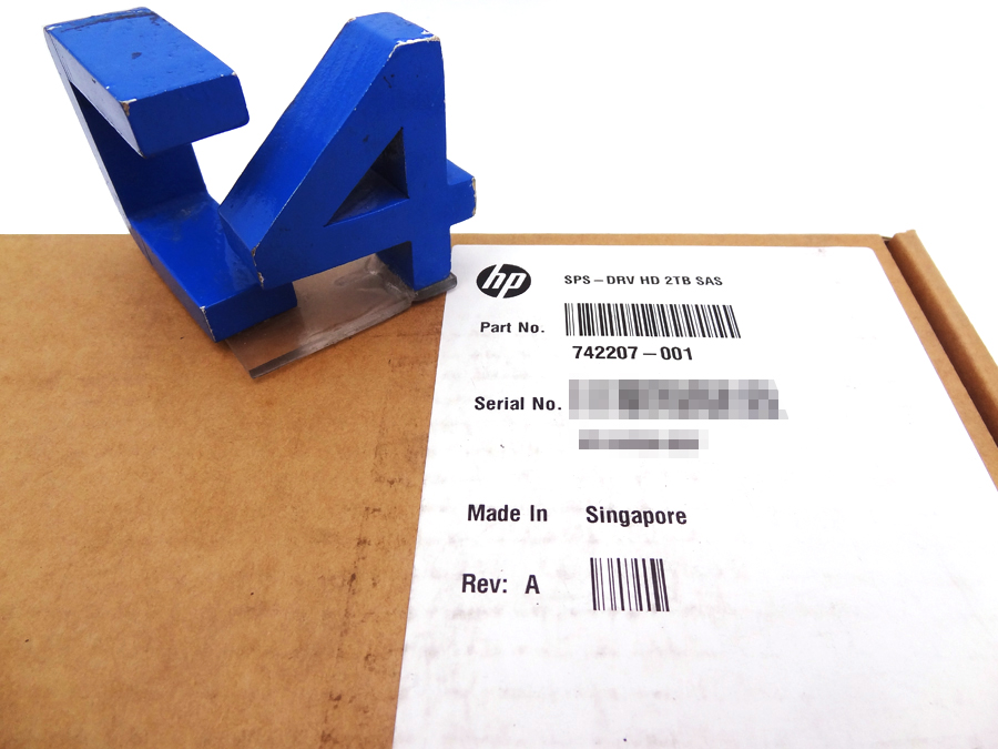 HP 742207-001 2TB 6G 7.2K SAS LFF 3PAR HDD *New Bulk*