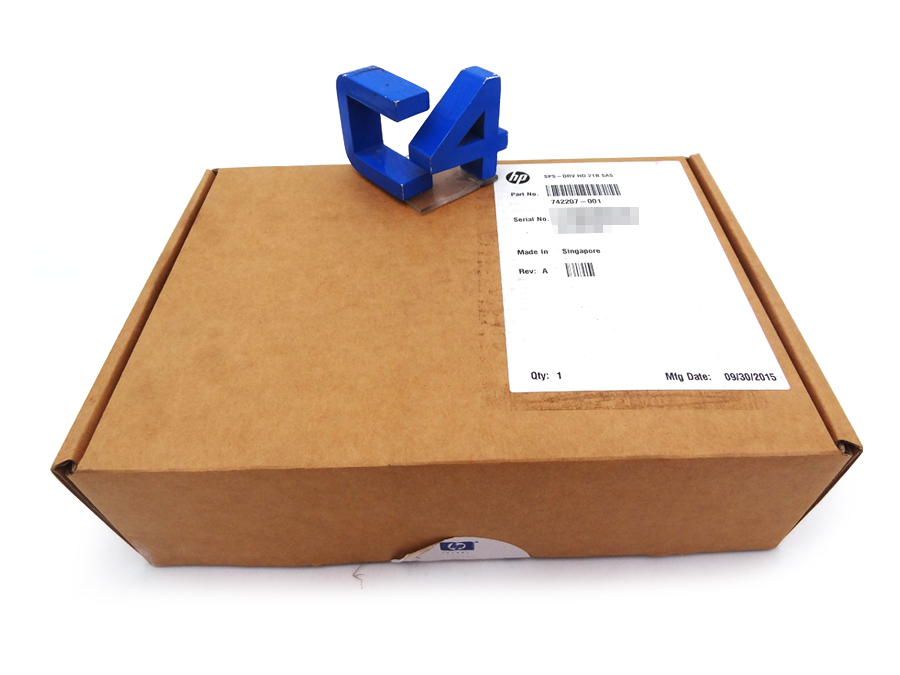 HP 742207-001 2TB 6G 7.2K SAS LFF 3PAR HDD *New Bulk*