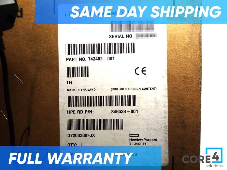 HP 743402-001 1TB SAS 6G 7.2K LFF DP MDL HDD - 507614-B21, 508011-001, 649327-001