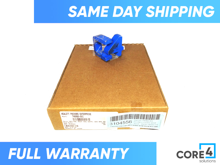 HP 746960-001 C-CLASS 40GB QSFP+ MPO SFP *New Sealed* - 720187-B21