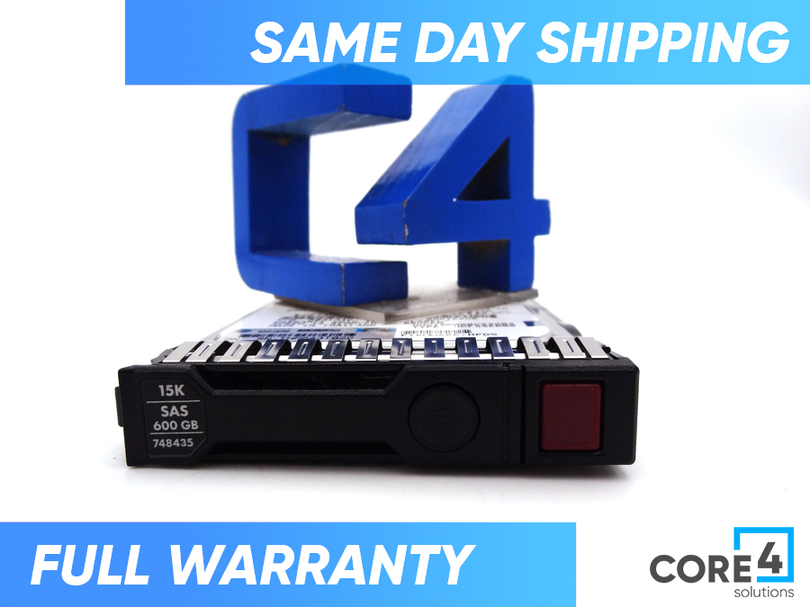 HP 748435-001 600GB SAS 12G 15K SFF - 748387-B21, 748386-001
