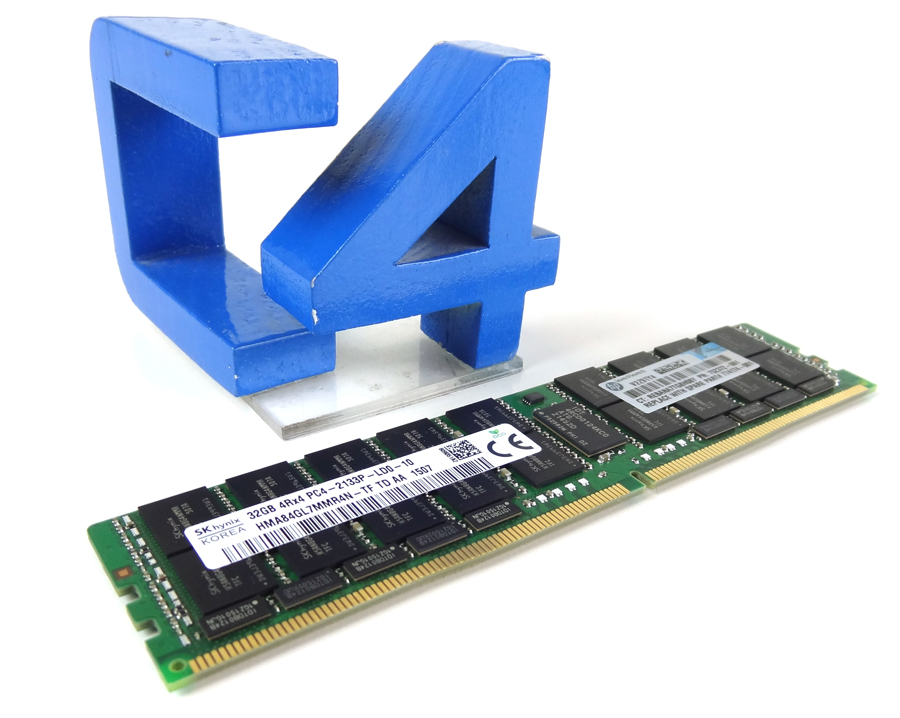HP 752372-081 32GB 1X32G) 4RX4 PC4-2133L-15 MM 774174-001 726722-B21 726722-S21 