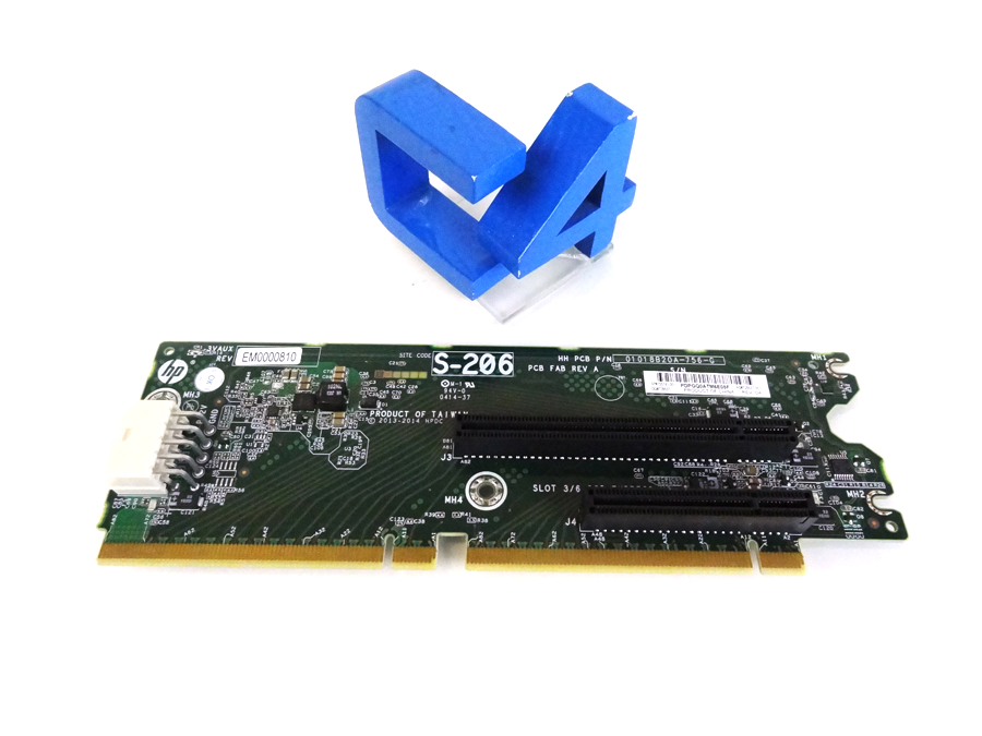 HP 755741-001 PCI BOARD 2 SLOT X16X8