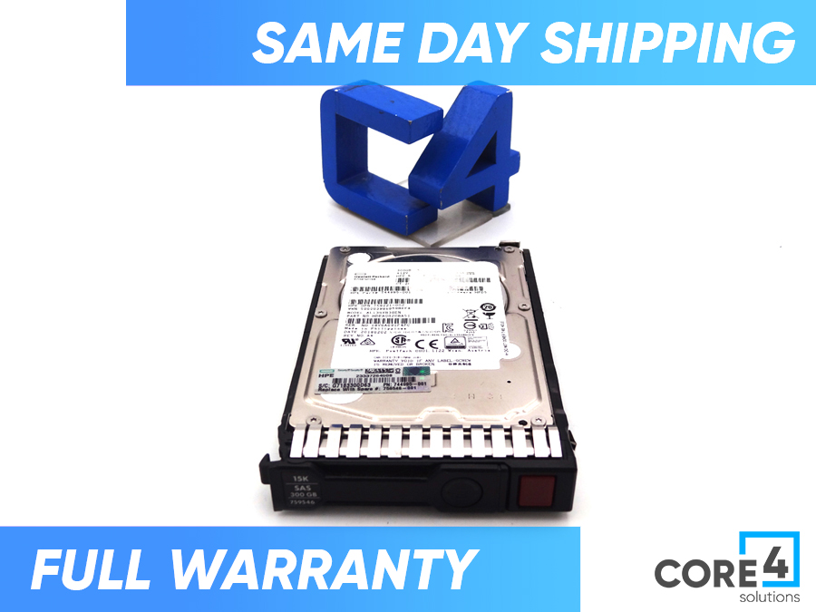 HP 759546-001 300GB 12G SAS 15K RPM SFF - 759208-B21 