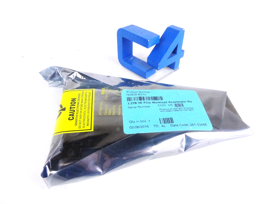 HP 763838-B21 3.2TB HH/HL WORKLOAD ACCELERATOR - 764127-001