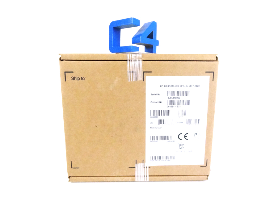 HP 764284-B21 40GB 2P 544+ QSFP ADAPTER *New Factory Sealed* - 764736-001
