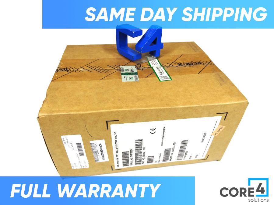 HP 765863-001 HP 4TB 12G SAS 7.2K RPM LFF *New Sealed* - 765257-B21, 765266-001