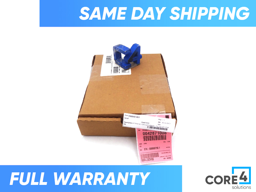 HP 786040-001 Ethernet 1GB 4-port adapter - E7X97A